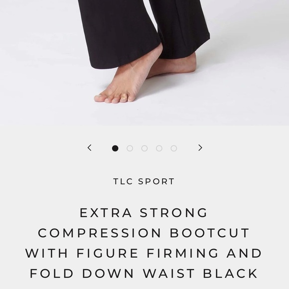 TLC Sport UK Brand Yoga Fitness Bootcut Super Compression Pant - Picture 3 of 12